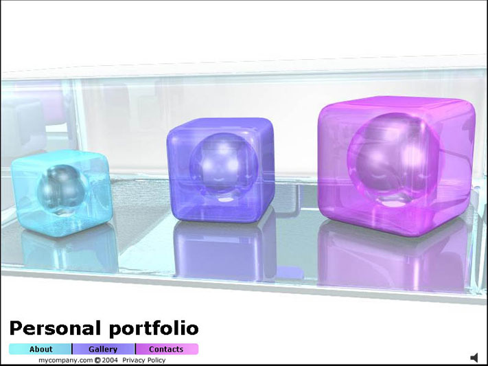 Voir le kit graphique Cubes